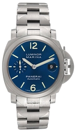 Panerai Contemporary Luminor Marina Automatic Titanium Niebieski/Tytan Ø40 mm PAM00283