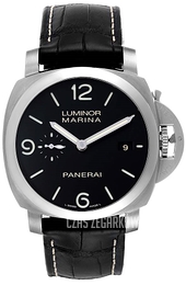 Panerai Contemporary Luminor 1950 3 Days Automatic Czarny/Skóra Ø44 mm PAM00312