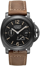 Panerai Luminor Czarny/Skóra Ø44 mm PAM00385