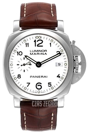 Panerai Luminor 1950 Biały/Skóra Ø42 mm PAM00523