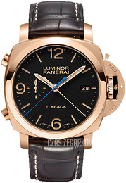 Panerai Luminor Czarny/Skóra Ø44 mm PAM00525
