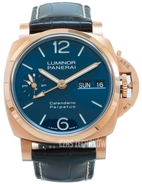 Panerai Luminor Niebieski/Skóra Ø44 mm PAM00742