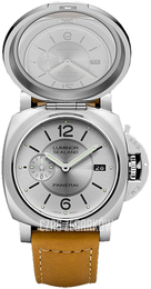 Panerai Luminor Srebrny/Skóra Ø44 mm PAM00848