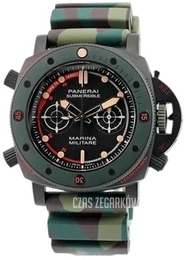 Panerai Submersible Czarny/Guma Ø47 mm PAM01238