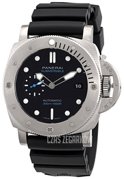 Panerai Submersible Czarny/Guma Ø47 mm PAM02305