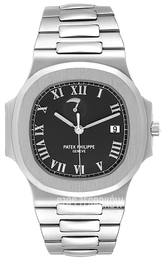 Patek Philippe Nautilus Czarny/Stal Ø41 mm 3710/1A