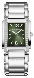 Patek Philippe Twenty-4 Zielony/Stal 4910/1200A-011
