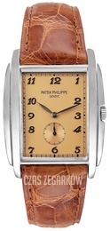 Patek Philippe Gondolo Art Deco Różowy/Skóra 43x33 mm 5124G/001