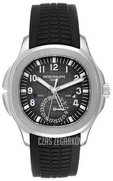 Patek Philippe Aquanaut Travel Time Czarny/Guma Ø40.8 mm 5164A