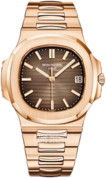 Patek Philippe Nautilus Brązowy/18 karatowe różowe złoto Ø40 mm 5711/1R/001