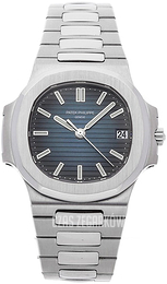 Patek Philippe Nautilus Niebieski/Stal Ø38 mm 5800/1A/001
