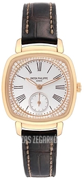 Patek Philippe Gondolo Biały/Skóra 33.8x30 mm 7041R