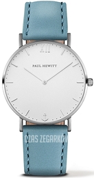 Paul Hewitt Sailor Line Biały/Skóra Ø36 mm PH-6455233K