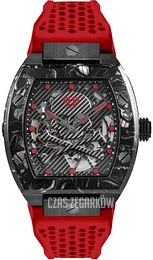 Philipp Plein The Skeleton Czarny/Guma Ø44 mm PWBAA0722