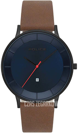 Police Niebieski/Skóra Ø42 mm 15400JSU.03