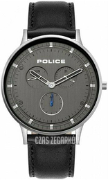 Police Szary/Skóra Ø43 mm P15968JS39