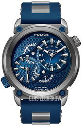Police Boa Niebieski/Guma Ø48 mm PEWGM0071803