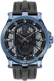 Police Vertex Czarny/Skóra Ø47 mm PEWJA2108202