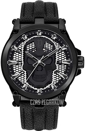 Police Vertex Czarny/Skóra Ø47 mm PEWJA2108203