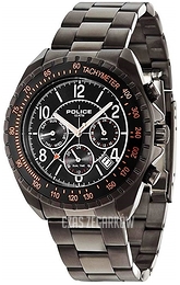 Police Navy V Czarny/Stal Ø44 mm PL14343JSUB.02M