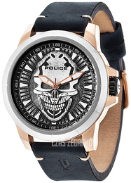 Police Reaper Czarny/Skóra Ø48 mm PL14385JSRS/57