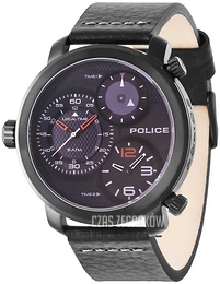 Police Mamba Niebieski/Skóra Ø50 mm PL14500XSB/02