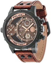 Police Wielokolorowy/Skóra Ø50 mm PL14536JSB.12A