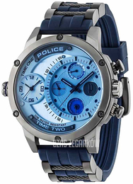 Police Adder Niebieski/Stal Ø50 mm PL14536JSU/04P