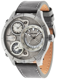 Police Bushmaster Szary/Skóra Ø52 mm PL14638XSQS/04