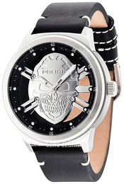 Police Predator Czarny/Skóra Ø50 mm PL14685JS/04