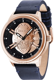 Police Niebieski/Skóra Ø50 mm PL14685JSR.67