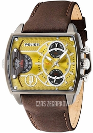 Police Scorpion Żółty/Skóra PL14698JSU.19A