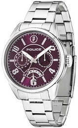 Police Czerwony/Stal Ø42 mm PL14719JS.10M