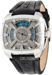 Police Force Srebrny/Skóra PL14796JS.61