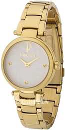 Police Srebrny/Stal w odcieniu złota Ø34 mm PL14869BSG.D04M