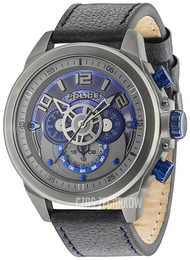 Police Belmont Wielokolorowy/Skóra Ø52 mm PL15036JSU/61