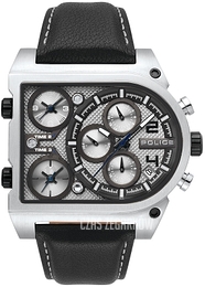 Police Srebrny/Skóra PL15379JS.04