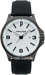 Police Biały/Skóra Ø44 mm PL15384JSU/04
