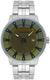 Police Wielokolorowy/Stal Ø44 mm PL15391JS.61M