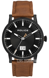 Police Czarny/Skóra Ø42.5 mm PL15404JSB/02A