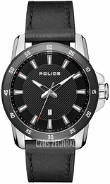Police Czarny/Skóra Ø46 mm PL15526JSTB/02