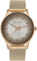 Police Srebrny/Stal w odcieniu złota Ø36 mm PL15574MSR.04MM