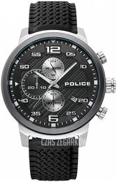 Police Czarny/Guma Ø46 mm PL15657JSTU/02P