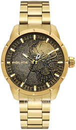 Police Neist Szary/Stal w odcieniu złota Ø46 mm PL15715JSG.02AM