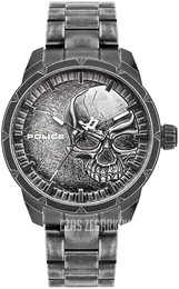 Police Neist Szary/Stal Ø46 mm PL15715JSQU.78M