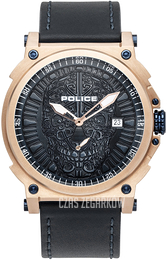 Police Compass Niebieski/Skóra Ø48 mm PL15728JSR.03