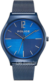 Police Niebieski/Stal Ø44 mm PL15918JSBL.03MM