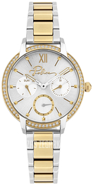 Police Nadu Srebrny/Stal w odcieniu złota Ø34 mm PL16043BSTG.04M