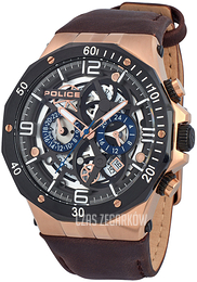 Police Rizal Szkieletowa tarczy/Skóra Ø47 mm PL16065JSRB.61