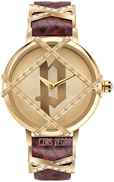 Police Rila Żółte złoto/Stal w odcieniu złota Ø34 mm PL16068BSG.22